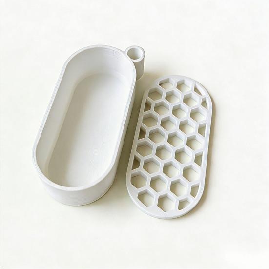 3D Printed Scallion Leek Regrow Planter Hydroponic Growing Pot for Kitchen Window Multi-Hole Design Home Garden Vegetable Kit