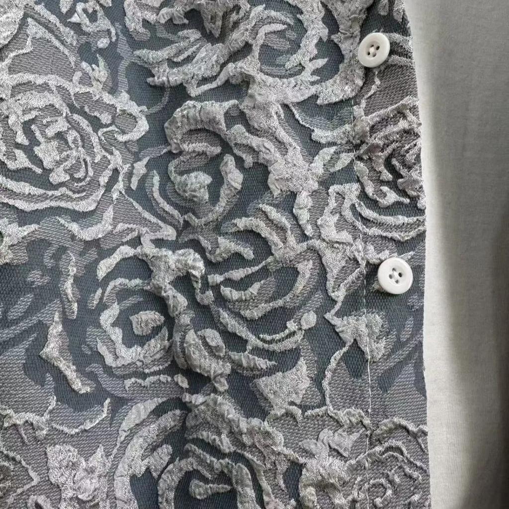 Herren Frühling/Herbst Freizeitset: Hemd mit Kragen + Hose Sportliches zweiteiliges Set