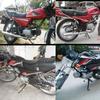 1pair Red Light Rear Front Moto Indicator Classic Scooter Stop Signal TH90 Turn Signal Assembly