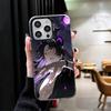 Funda de Teléfono Suave Estilo Anime Chico Malo Diablo para iPhone 15 16 17 Pro Max 17Air 16E 14 Plus 13 12 Mini Cubierta Trasera a Prueba de Golpes