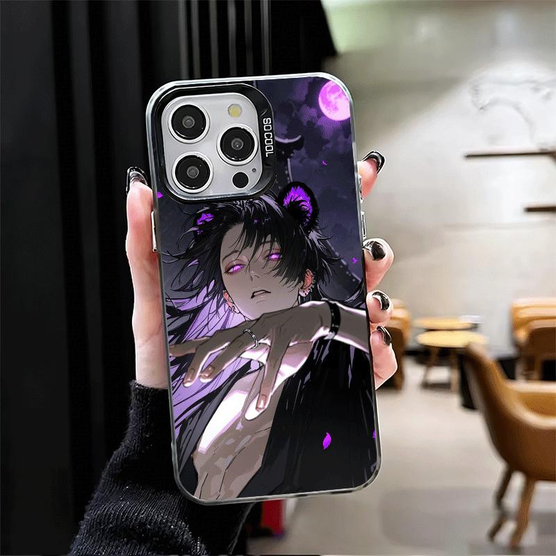 Funda de Teléfono Suave Estilo Anime Chico Malo Diablo para iPhone 15 16 17 Pro Max 17Air 16E 14 Plus 13 12 Mini Cubierta Trasera a Prueba de Golpes