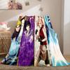 Japanese anime cartoon NARUTO famous Uzumaki Naruto blanket soft home furnishing nap decoration four seasons warm Sherpa blanket B5
