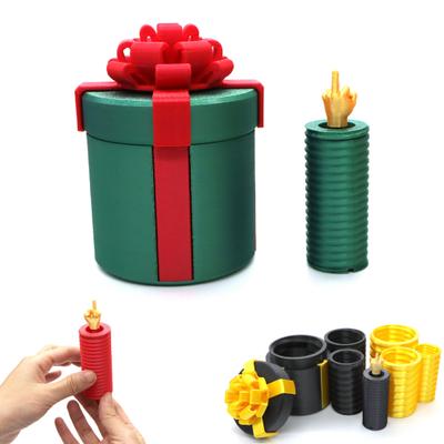 Annoying Nested Screw Gift Box 3D Printed Annoying Present Box Reusable Cash Gift Prank Puzzle Box Christmas Birthdays Gag Gifts