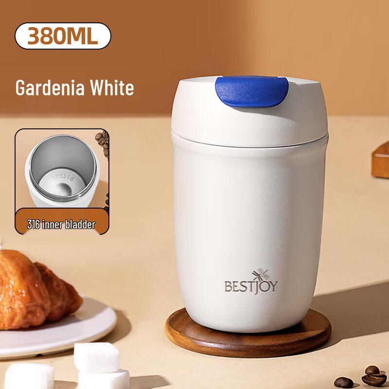 FUGUANG Shixi 316L Stainless Steel Insulated Coffee Mug