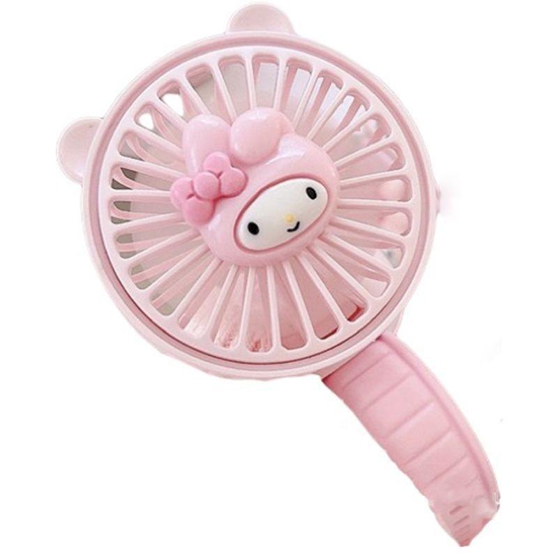Sanrio Series Mini Fan Portable And Usb Charging Wristwatch Design For Kids And Adults