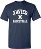 UGP Campus Apparel NCAA Arch Logo Basketball, Team Color T Shirt, College, University