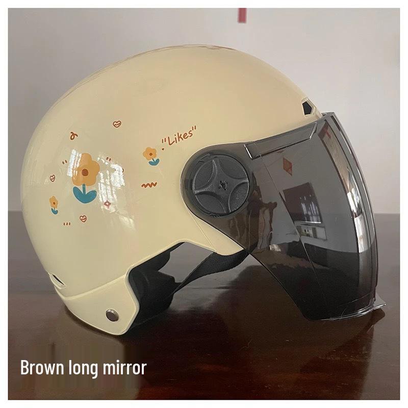 Universal Lightweight Sun Protection Helmet for Men and Women - Electric Scooter & Motorcycle Safety