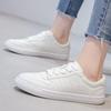 Storlek32-43 Dam Vita Skateboard Skor Kvinnliga Studenter Sport Promenad Resor Casual Sneakers Fritid Platta Skor