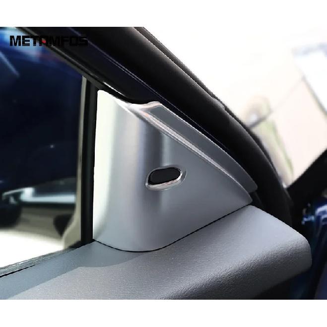 Car Accessories For Nissan Altima -   2024 2025 Matte Interior Window A Pillar Triangle Loudspeaker Cover Trim