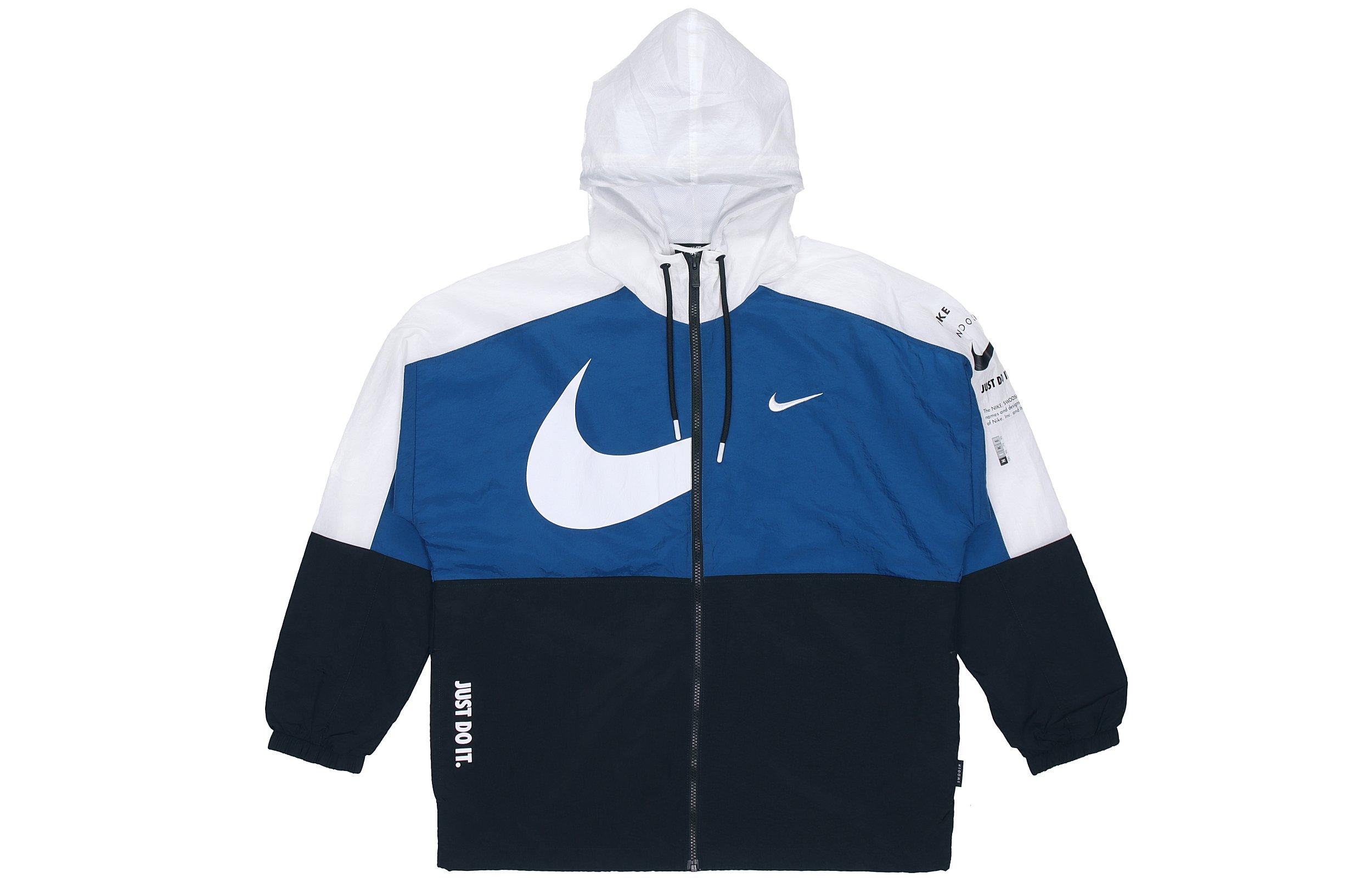 Nike Jackets Men s Blue Hooded Moderate Other DJ8038-401 M
