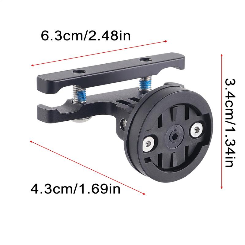 Bike Computer Mount Cycling Camera Accessories Angle Adjustable Mount Support For Sports Camera Tail Light Bike Computer