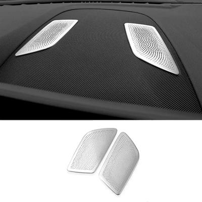Car Console Dashboard Speaker Panel Air Outlet Cover Trim For BMW 5 Series G30 2018-22 LHD Interior Styling Accessories Stickers