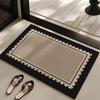 Cartoon Non-slip Absorbent Bathroom Mat - Stain-Resistant, Easy-Clean, Quick-Dry Carpet for Household Toilets and Doors