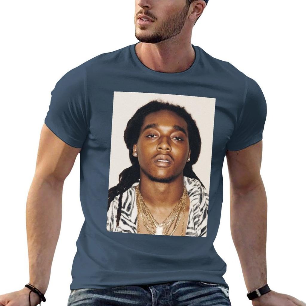 Rip Takeoff Migos T-shirt Casual Rilassata Manica Corta