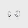14K White Gold Earrings SA25C23F