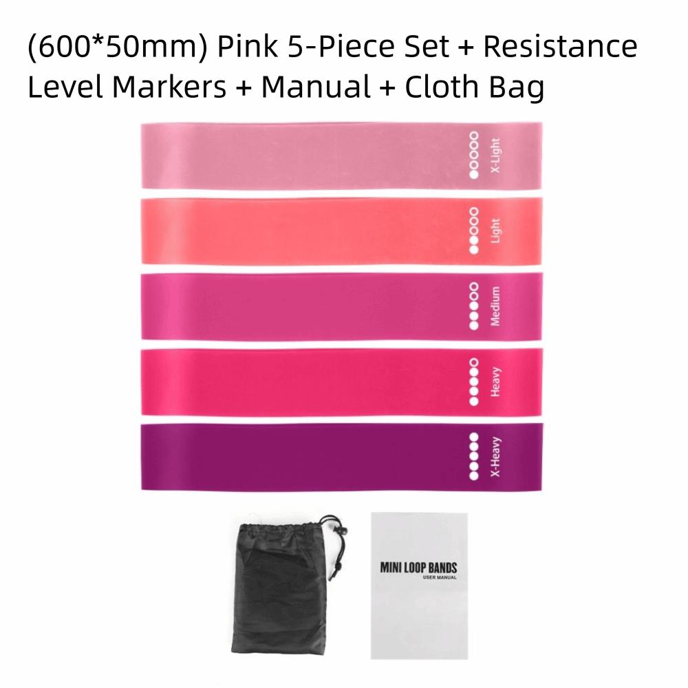 

5 уровней нагрузки Пилатес Флекс-ленты ТПЭ Ленты сопротивления Эластичные петли для упражнений Фитнес Спорт Style 2