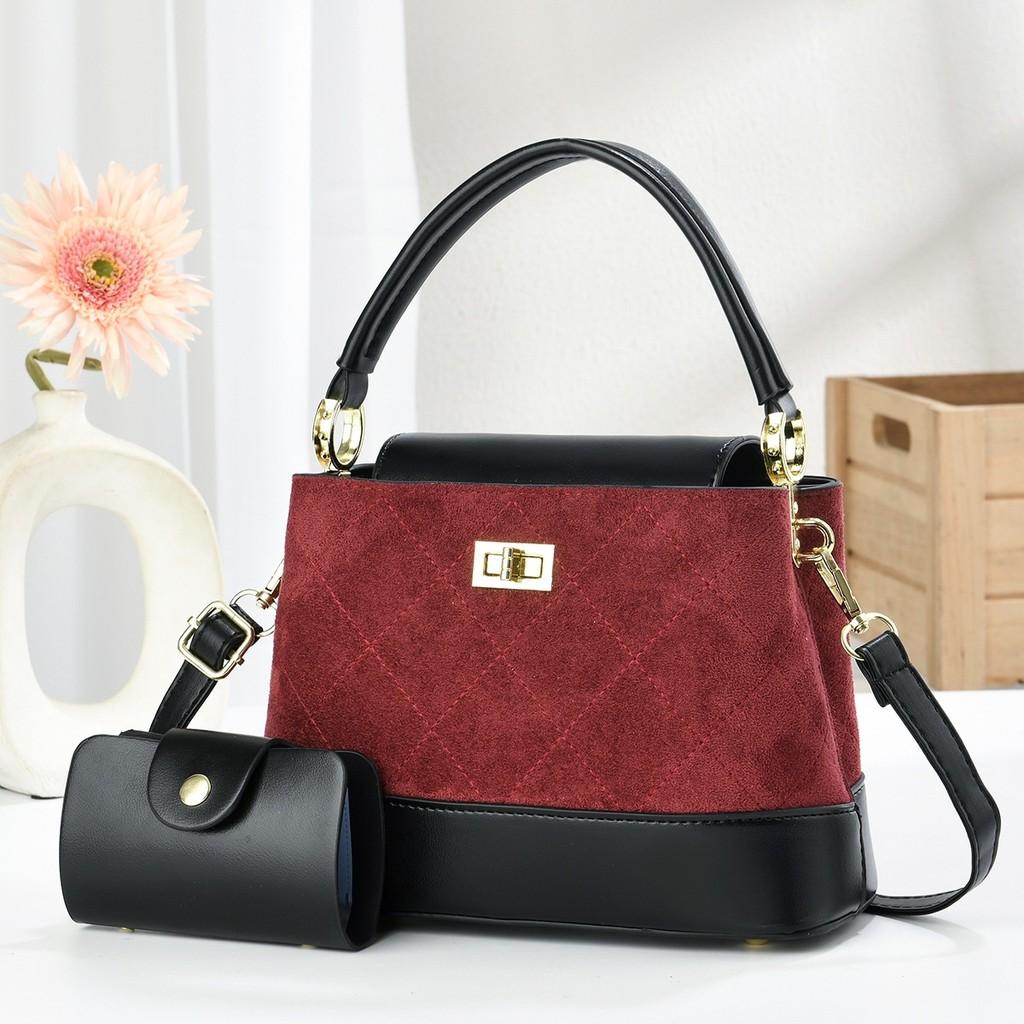 Classic Mini Pu Water Bucket Handbag With Zipper Pocket For Casual Outings