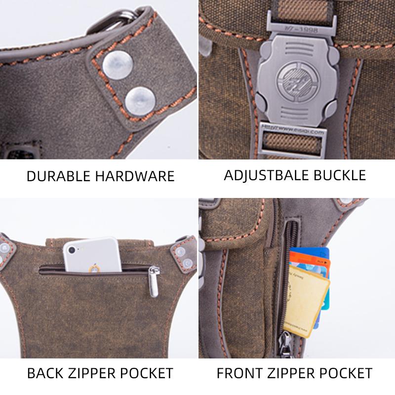 Casual Retro Satchel Messenger Bag Canvas Waist Packs Unique Canvas Bag