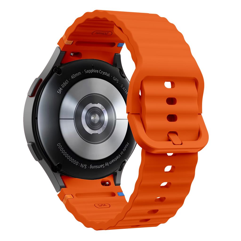 Original Silikonband für Samsung Galaxy Watch 7 FE 6 4 Classic 5 pro 44mm 40mm 43mm 47mm 45mm Armband Galaxy Watch6 7 Strap