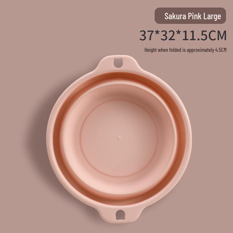 Portable Foldable Washbasin for Dorms, Outdoor Travel, and Household Use