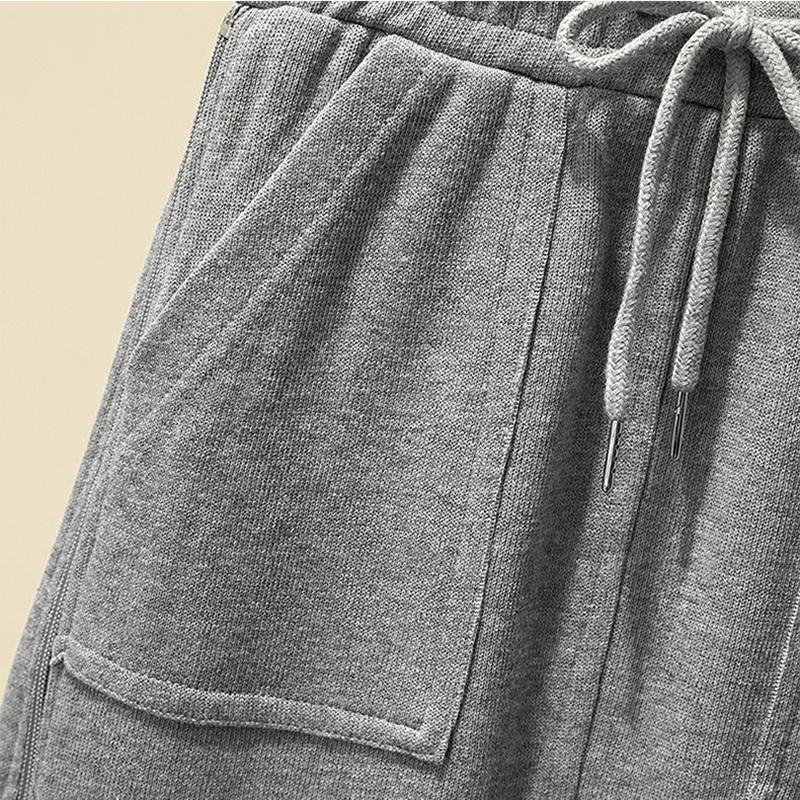 Großer Baumwollrock für Damen mit seitlichem Schlitz und Reißverschluss, elastischer Taille, A-Linien-Rock im langen, einfarbigen Sportstil