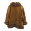 ACSA Made in Spain Fur coat M Brown Women Used