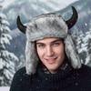Windproof Fabric Faux Fur Hat Thickened Lining Ear Flap Headwear  Nordic Travelers