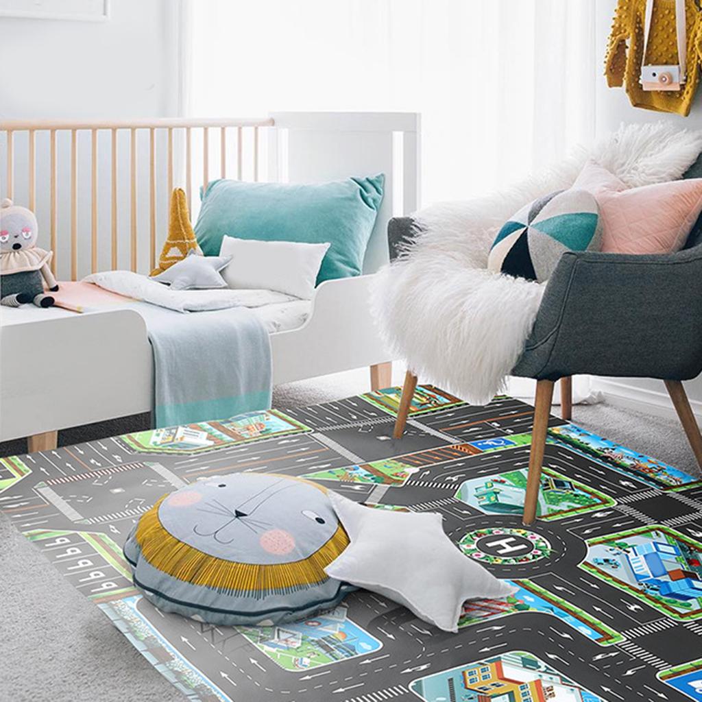 Modren Playing Pad Flexible Folding Traffic Game Mat