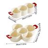 2 In 1 Dried Fruit Plate Double-layered with Drainer Fruit Drain Basket Large Capacity Creative Food Storage Tray