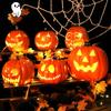 Lanterne citrouille à LED pour décoration d'Halloween, idéale pour les fêtes et événements