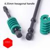 Magnetic Spring Screwdriver Bit Hex Shank 6.35mm Antislip Design Corrosion Resistant for Professional Repair Tool