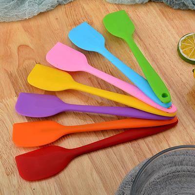 Small Baking Spatula Silicone Scraper Making Cake Gadgets Cream Spatula DIY Baking Kitchenware Delicious