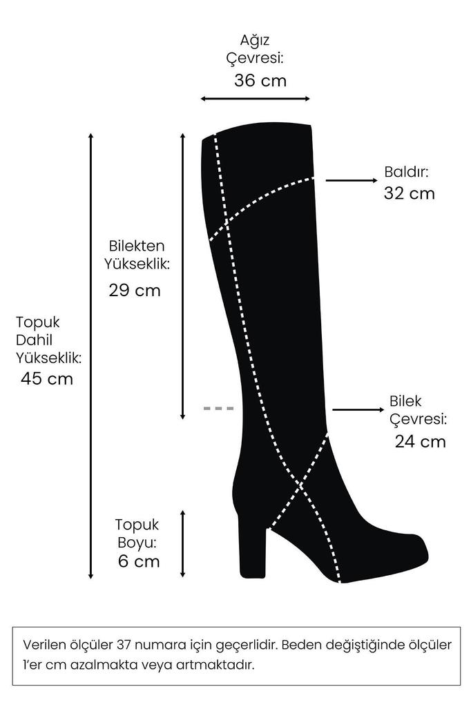 Women Modern Stylish Fashion Boots Boots Faux Leather Armande Black Color Stretch Thick Heel Boots