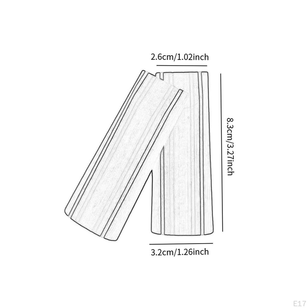 ,2Pcs Table Tennis Paddle Handle, Racket Professional Solid Wood Pong
