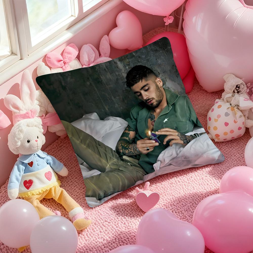 Singer Z-zayn malik Cushion Cover Pattern Printed Pillowcase for Living Room Sofa Cushion Cover & Bedroom Decor