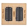 Guitar Pickup Cover Transducer Neck Bridge 2Pcs Double Coil Pickup Playing Parts