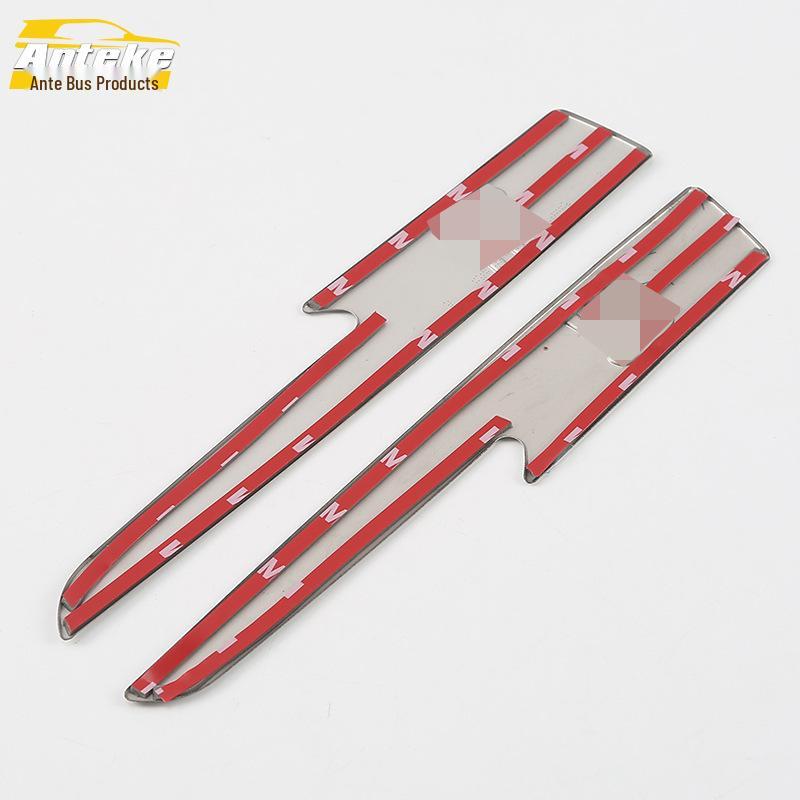 Kratzfeste dekorative Aufkleber aus Edelstahl für 2018 Song Rückspiegel