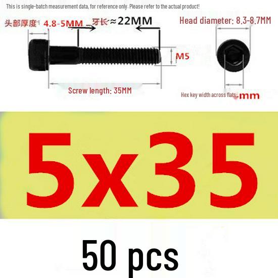 High-Strength Grade 12.9 Internal Hex Head Screws M1.4-M20
