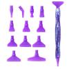 Embroidery Diamond Painting Pen Kit Cross Stitch Accessories Art Pens Point Drill Pens DIY Craft Plastic Pen Heads