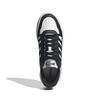 adidas LITE BALLER Low Top Skateboard Shoes Men's Black White JR5232