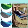 Outdoor Camping Double Hammock With Lightweight Nylon And Parachute Material For Travel