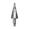 New Spiral Groove Step Drill Bit 4-20mm Wear-Resistant Punch Holes Drill Bit Faster Drilling Wood Metal Hole Opener
