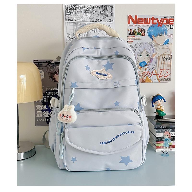The New Schoolbag Is High-value, Fresh and Sweet, Candy-colored Backpack, Lightweight and Large-capacity Backpack for Junior High School Students.