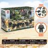 Tbs01-06 Wild Boy Special Forces Military Building Block Doll Toy Set