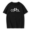 Bike It's Cool Raglan Hoodies Men Oversized Funny Hooded Loose Fashion Casual Clothing Personality Street Sweatshirt For Male