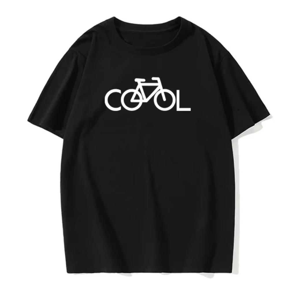 Bike It's Cool Raglan Hoodies Men Oversized Funny Hooded Loose Fashion Casual Clothing Personality Street Sweatshirt For Male