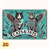 Vintage Metal Sign Tin Poster Wall Art Decor