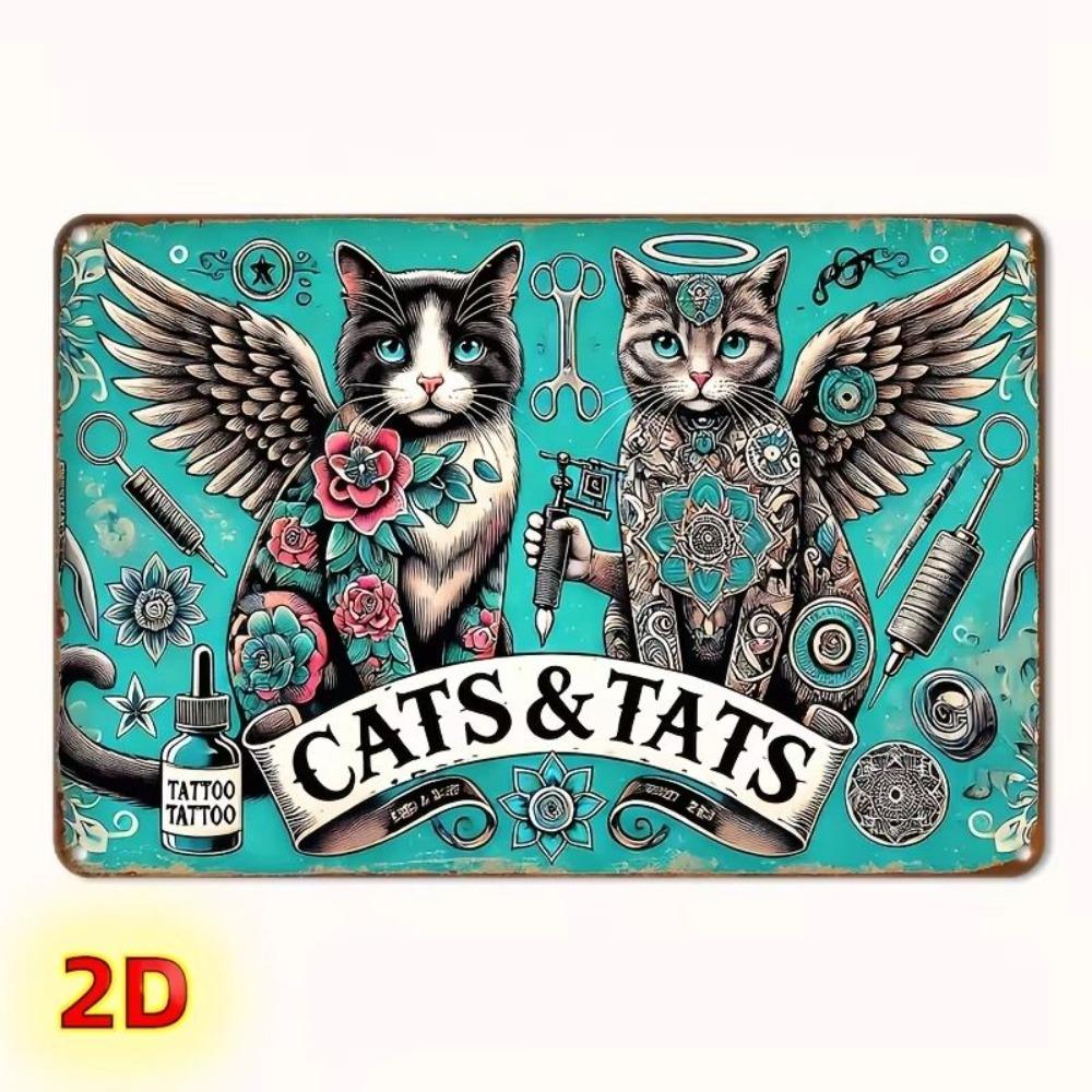Vintage Metal Sign Tin Poster Wall Art Decor