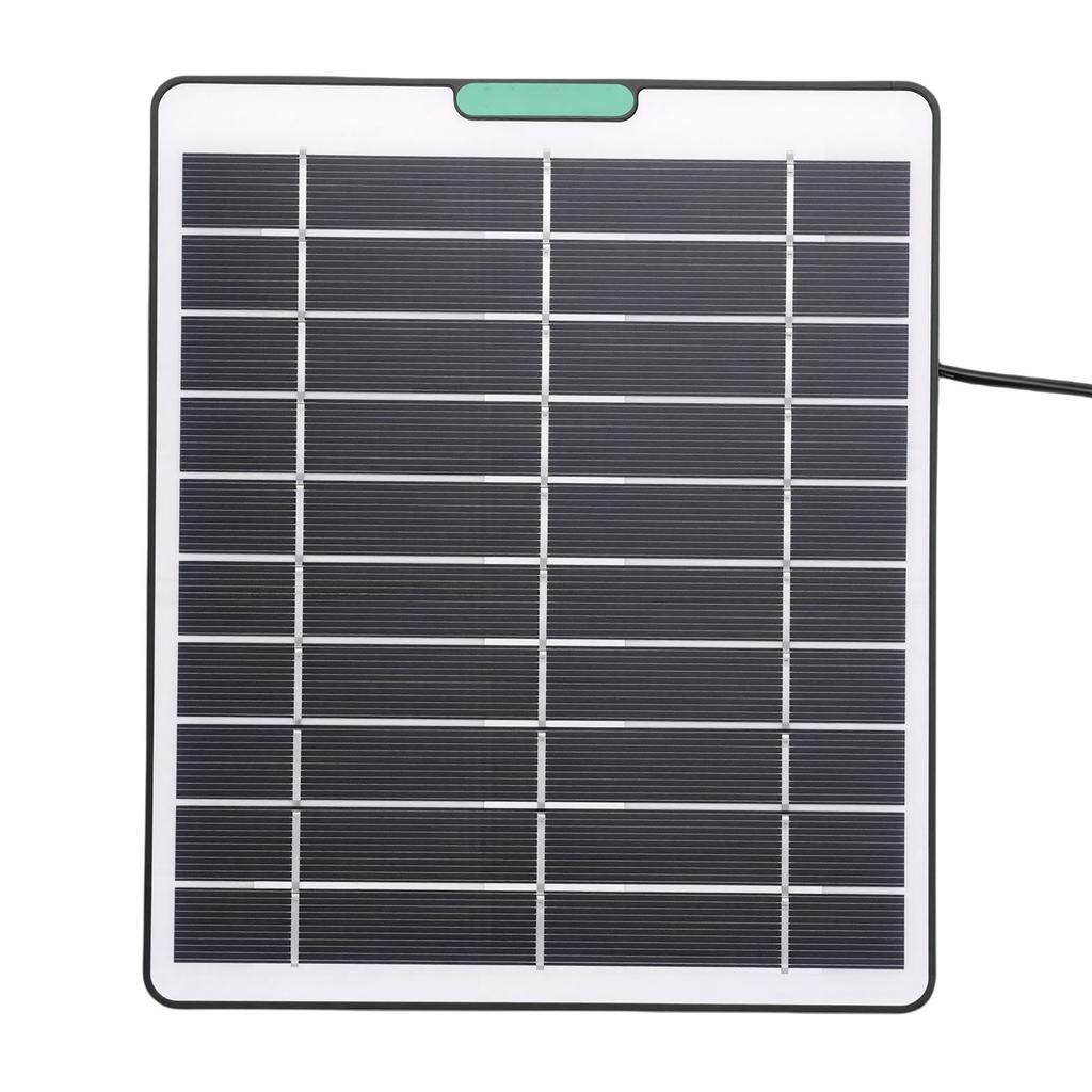 5W Solar Panel Fit for   Pro 5S Surveillance Camera Monocrystalline Silicon Solar  r with 3 Pin Interface for Security Camera Doorbell
