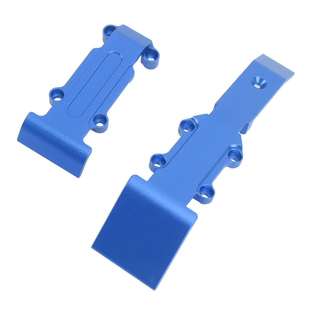 RC Car Skid Plate Front and Rear RC Car Aluminum Skid Plate for 1Celsius16 Slash